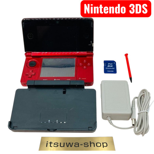 Nintendo 3ds ctr - 3ds, rouge