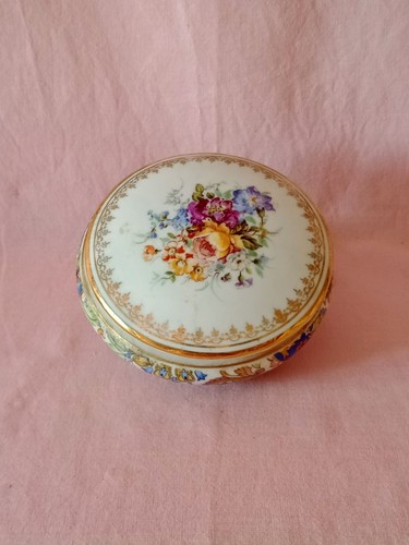 Bonbonniere porcelaine limoges - bonbonniere,