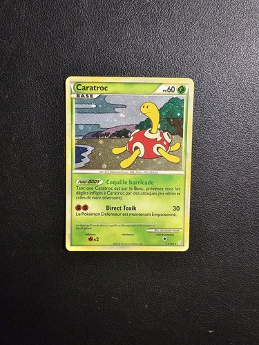 Carte pokémon caratroc 123 - pokÉmon, 11/123