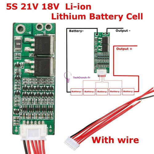 15a bms protection - 5s, pcb