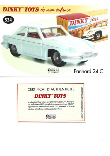 Dinky toys fiche - toys,