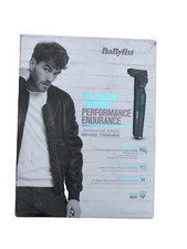 Tondeuse à barbe japonaise BaByliss MEN en acier bleu