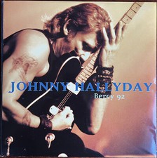 JOHNNY HALLYDAY Bercy 92 Original RARE ÉDITON limitée LP 33T x 3
