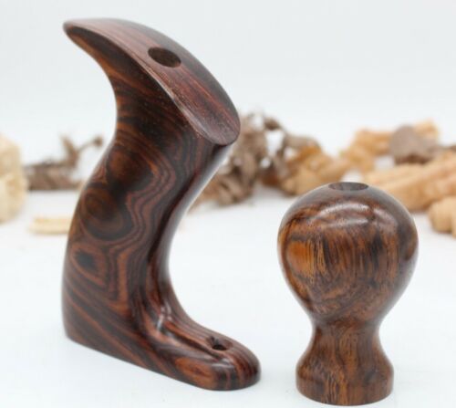 Hand made cocobolo - &, knob