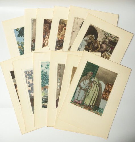 Ancien bel gravures mode - bel,