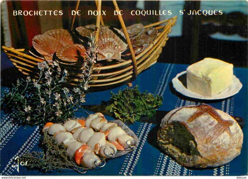 Carte postale recettes de - -,