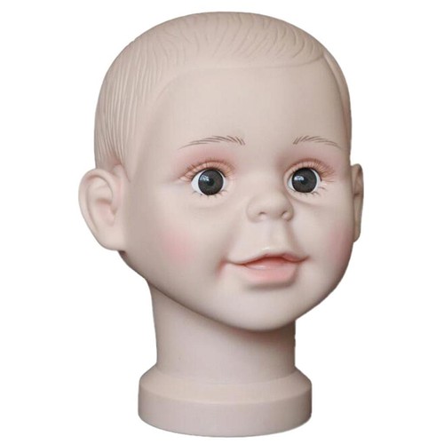 Tête mannequin enfant en - mannequin,