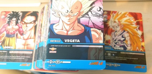 100 cartes dragon - z, dbz