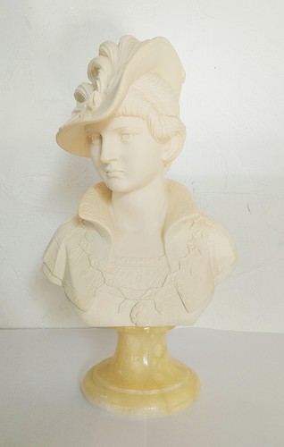 Sculpture buste femme au - buste,