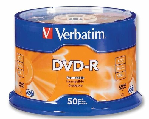 Verbatim dvd vierges matt - -,