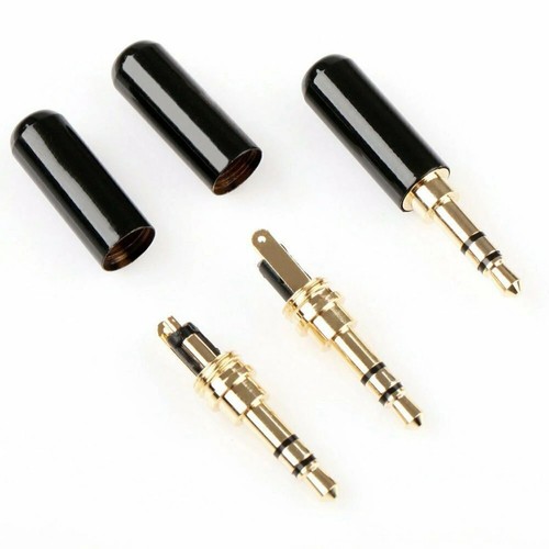 3pcs 5mm gold - gold, plated