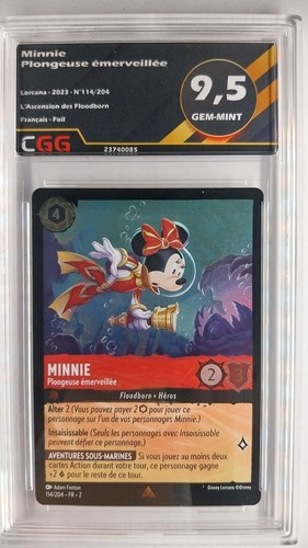 Minnie plongeuse émerveillée - plongeuse,
