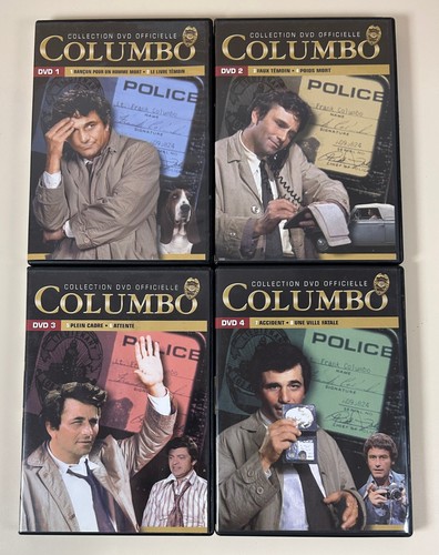 Lot dvd columbo - lot, 4