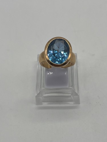 Bague cabochon aigue - bague, aigue-marine