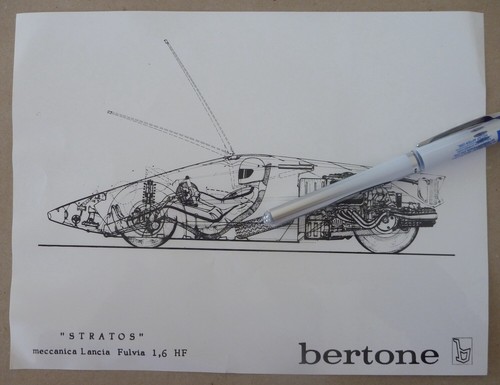 Bertone stratos lancia fulvia - stratos,
