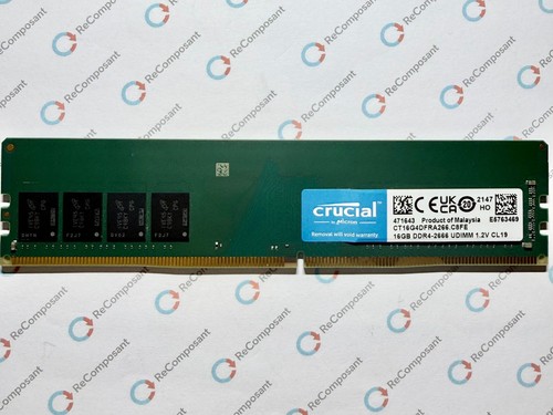 16go ram fixe crucial - ram,