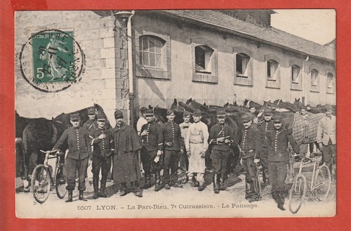 Cpa lyon 69 caserne - -,