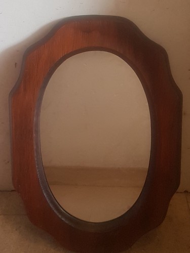 Miroir ovale vintage - , contour