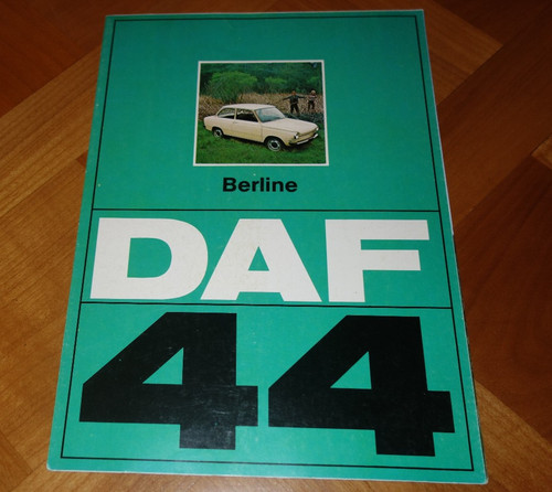 Dépliant daf 1973 - dépliant, de