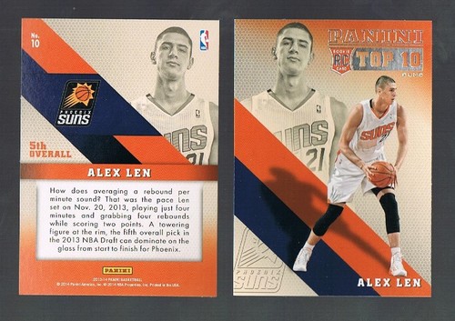 Alex len suns - #10, /