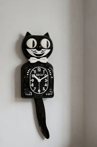 Classic black male kit cat - black,