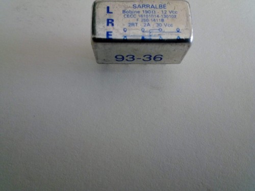 Relais miniature bobine - miniature, v