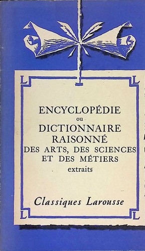 Encyclopedie dictionnaire - ou,
