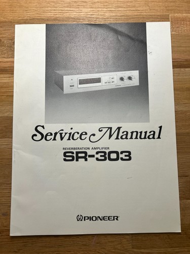 Original pioneer 303 - pioneer, sr-303