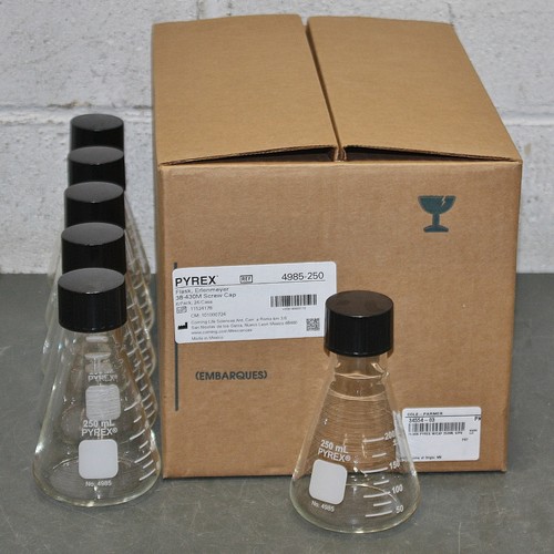Pyrex erlenmeyer flasks - pyrex,