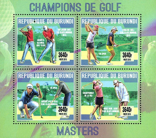Stamps burundi 2015 - 2015, perf