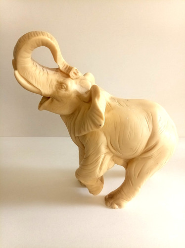 Statuette éléphant vintage - statuette,