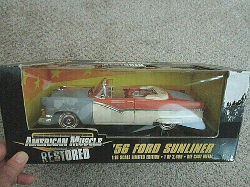 1956 ford sunliner restored - ford,