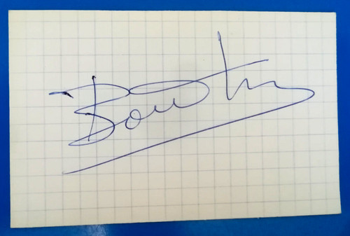 Boxe autographe jean - autographe, claude