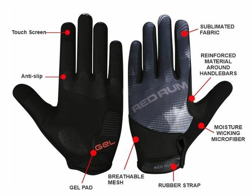 Redrum gants vélo montagne - redrum,