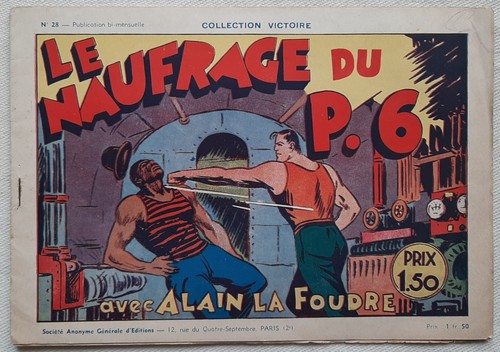 Alain foudre naufrage - alain,