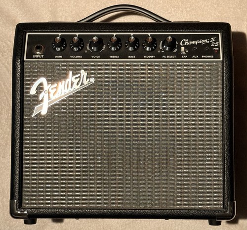 Used fender champion 25 - champion, ii