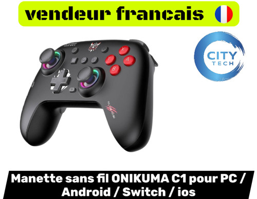 Manette sans fil onikuma - manette, c1