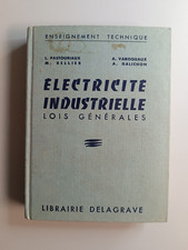 Electricite industrielle lois - electricite,