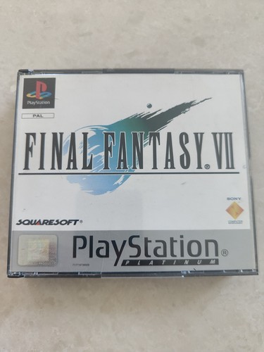 Final fantasy vii ps1 sony - vii,