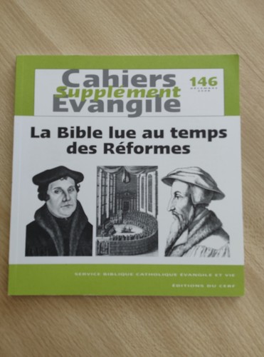 Cahiers evangile supplément - cahiers,