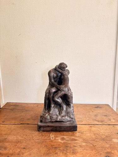 Grande sculpture baiser - sculpture, le
