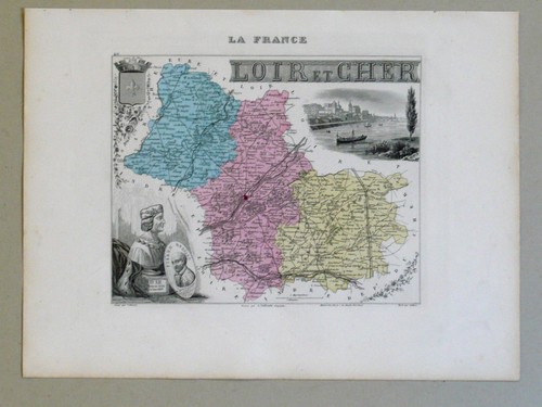 Loir cher carte - et,
