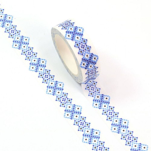 Ruban washi 15mm - 15mm, motif