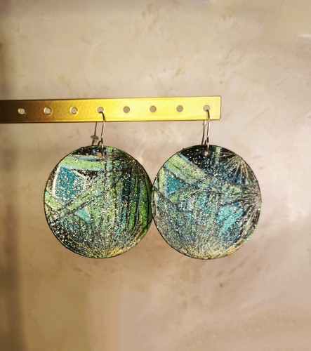 Boucles oreilles vintage - boucles, d'oreilles