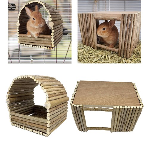 Cage cachette bois pour - cachette, en