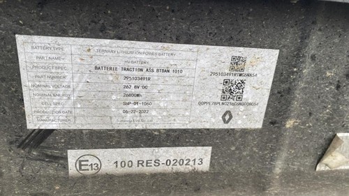 Batterie traction dacia - traction,