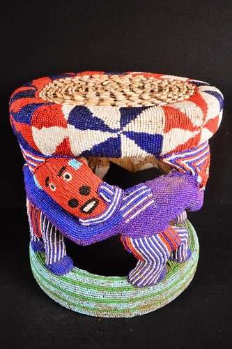 Tabouret africain ancien - africain,