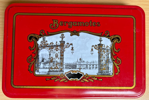 Boite publicitaire métal - en,