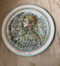 Assiette signé jean - assiette,