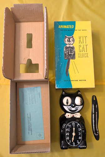 Vintage original black kit - black, cat